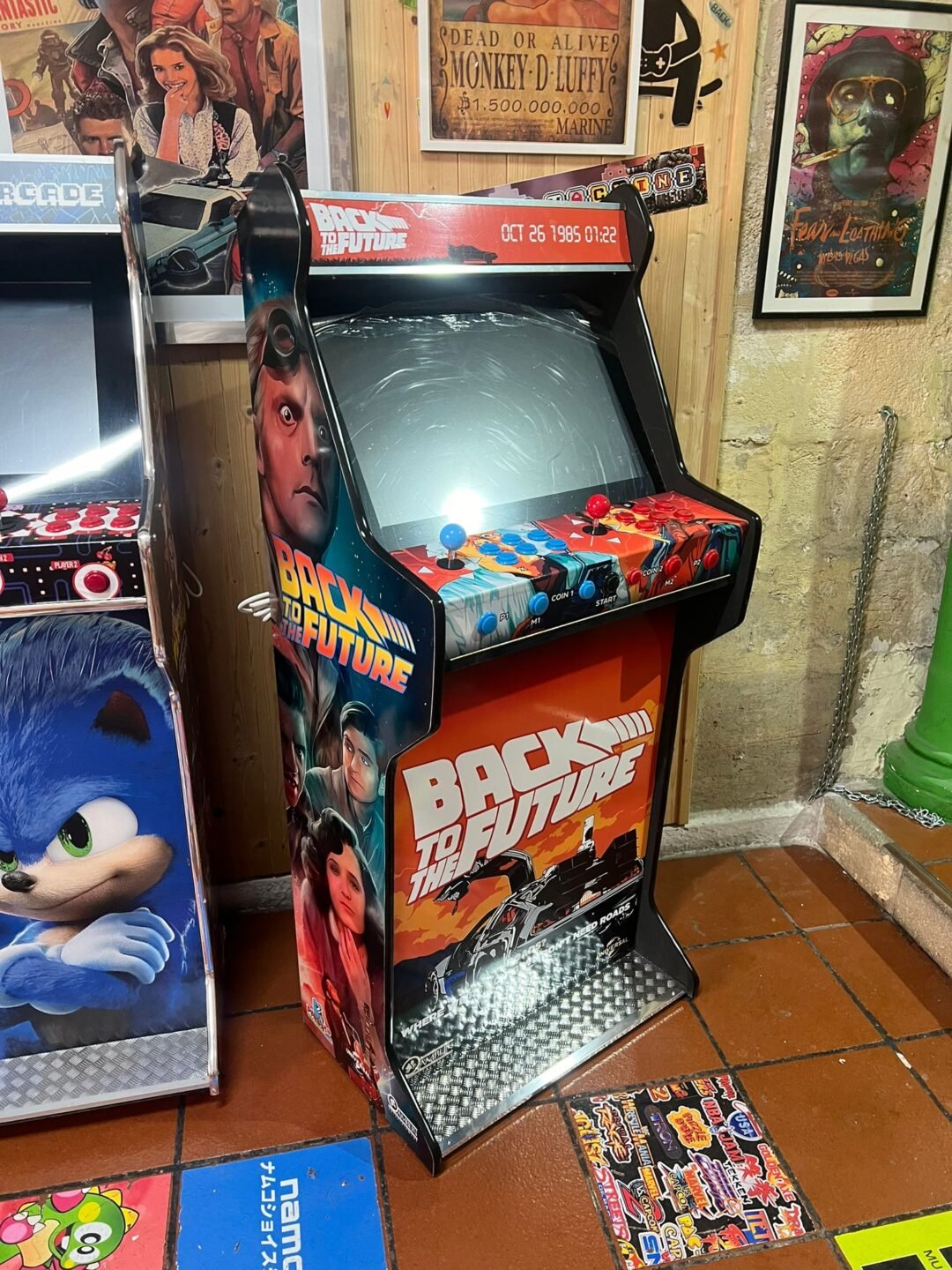 Panaxretrogames - XL60_backtothefuture Cabinato Arcade